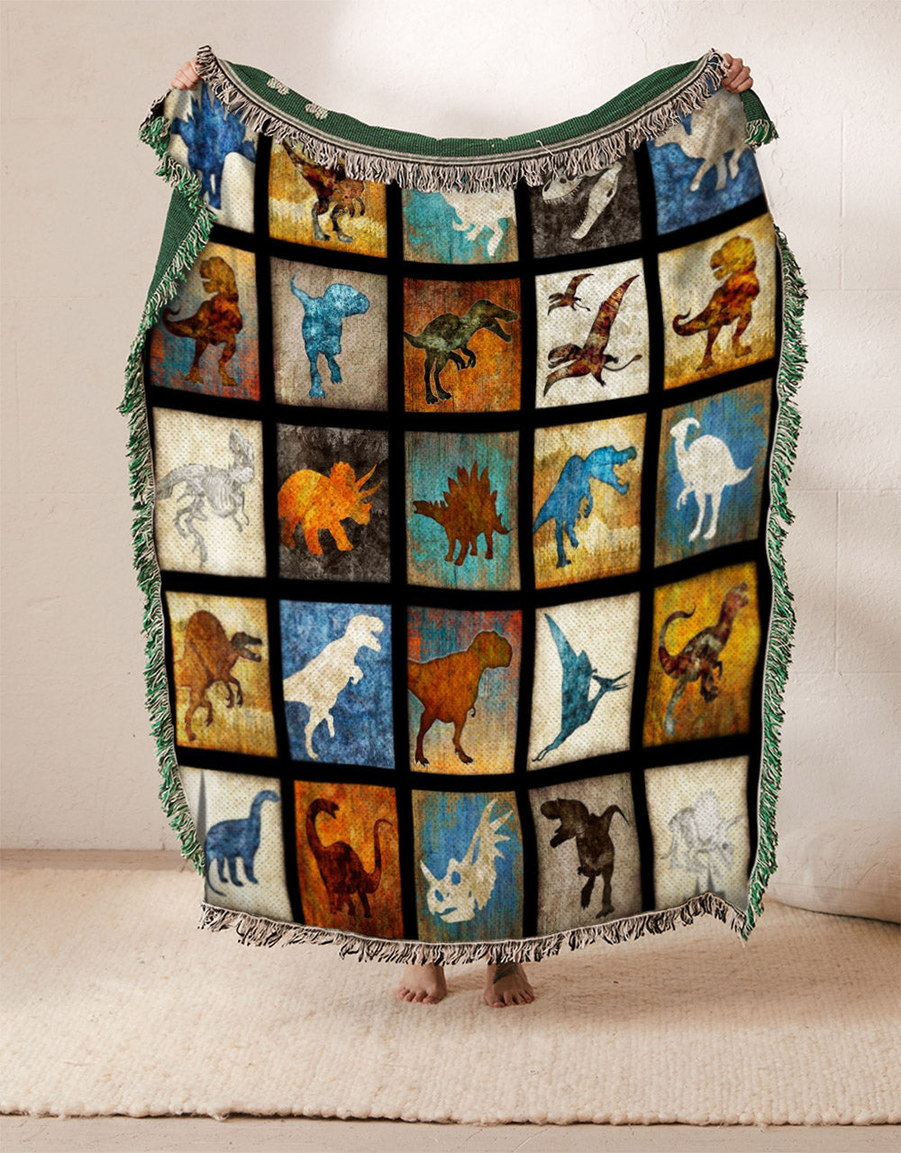 Dinosaur HN1910085S Throw Blankets For Sofa