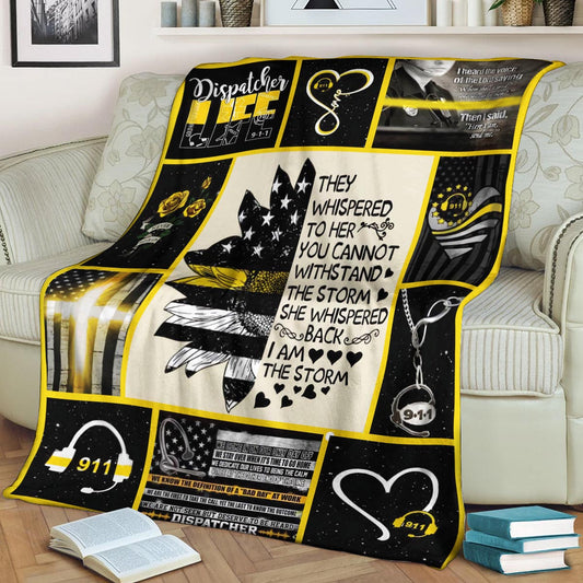 Dispatcher CL240831MD Sherpa Fleece Blanket