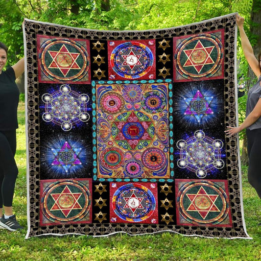 Diverse Star Of David CLH2111192Q Quilt Blanket