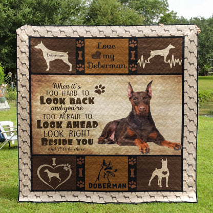 Doberman CL06120130MDQ Quilt Blanket