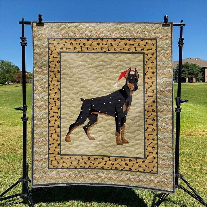 Doberman Pinscher Dog TD2709297 Quilt Blanket