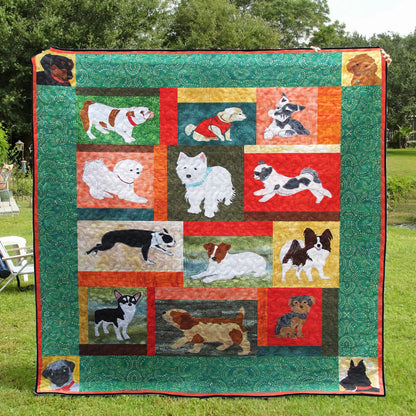 Dog CLM240624 Quilt Blanket