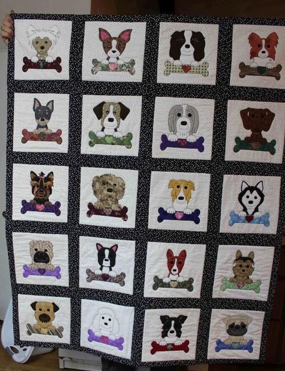 Dog CLP0611132Q Quilt Blanket