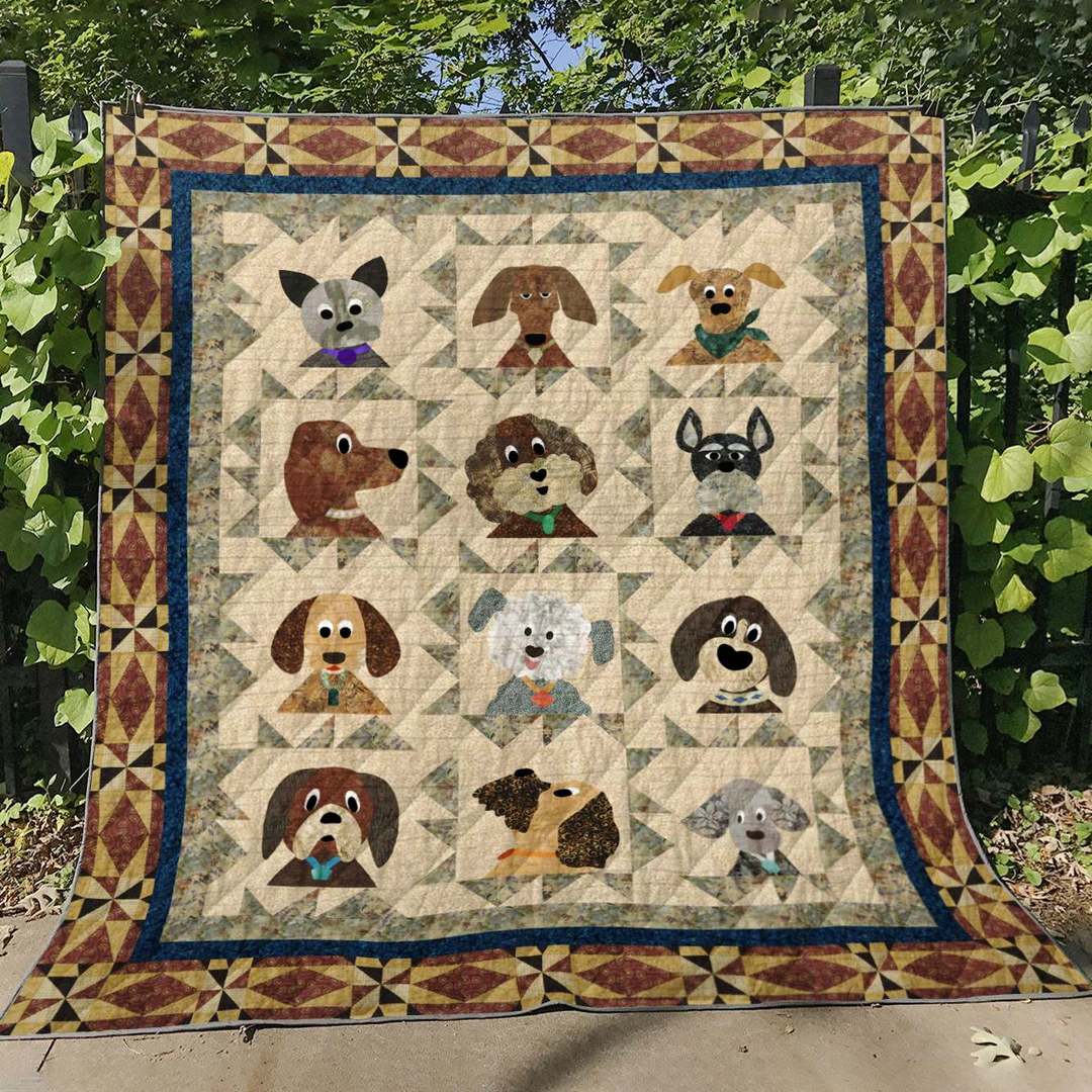 Dog HT190610 Quilt Blanket