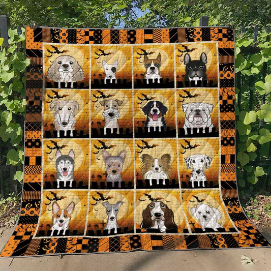 Dog Halloween HM130605 Quilt Blanket