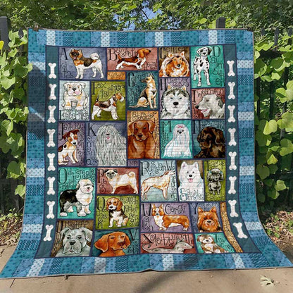 Dog NX040611 Quilt Blanket