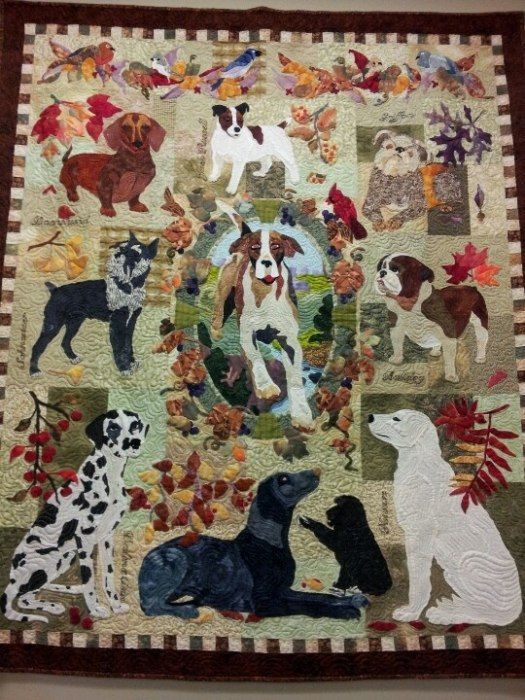 Dog Park CLA0910207Q Quilt Blanket