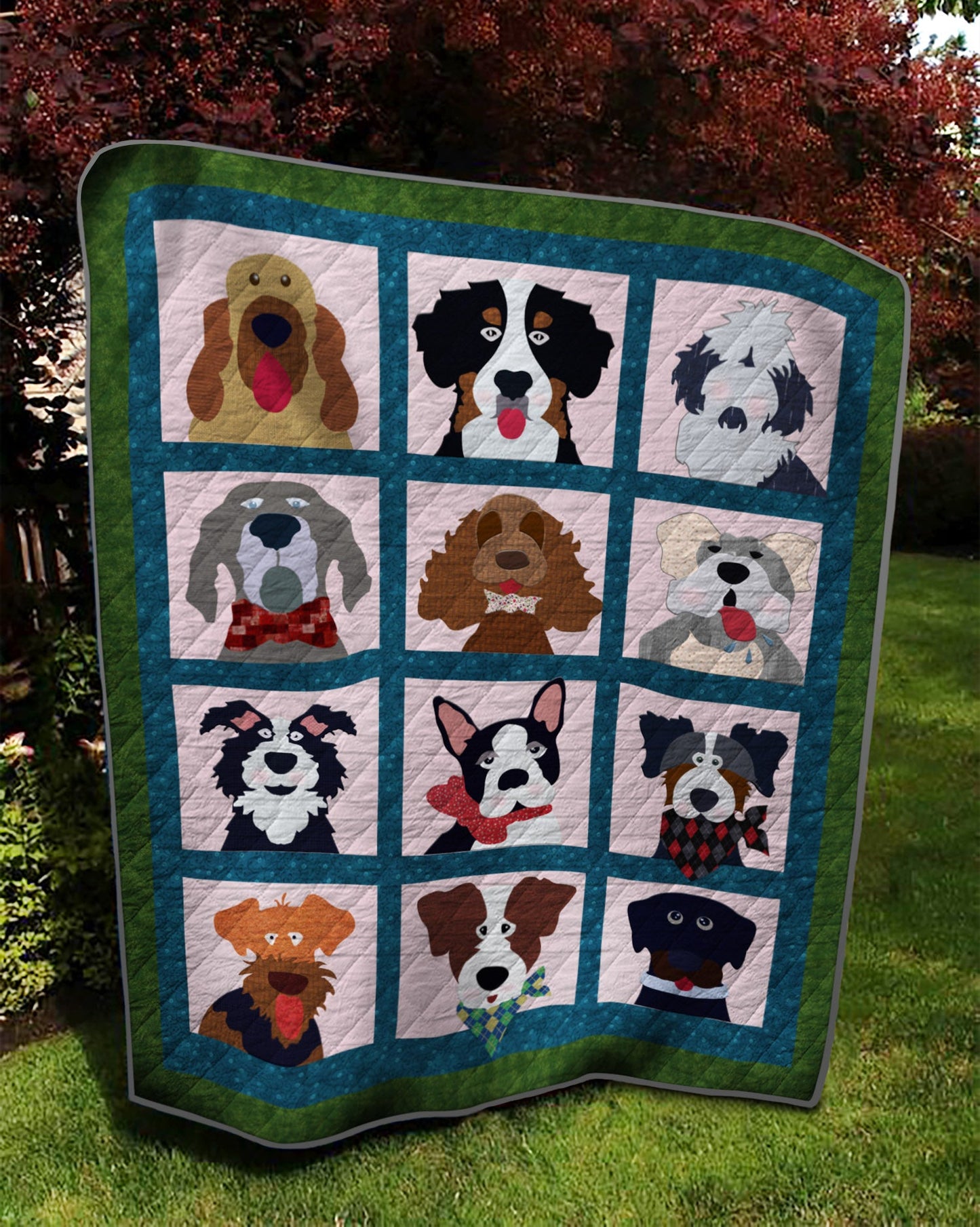 Dog TD20110317 Quilt Blanket