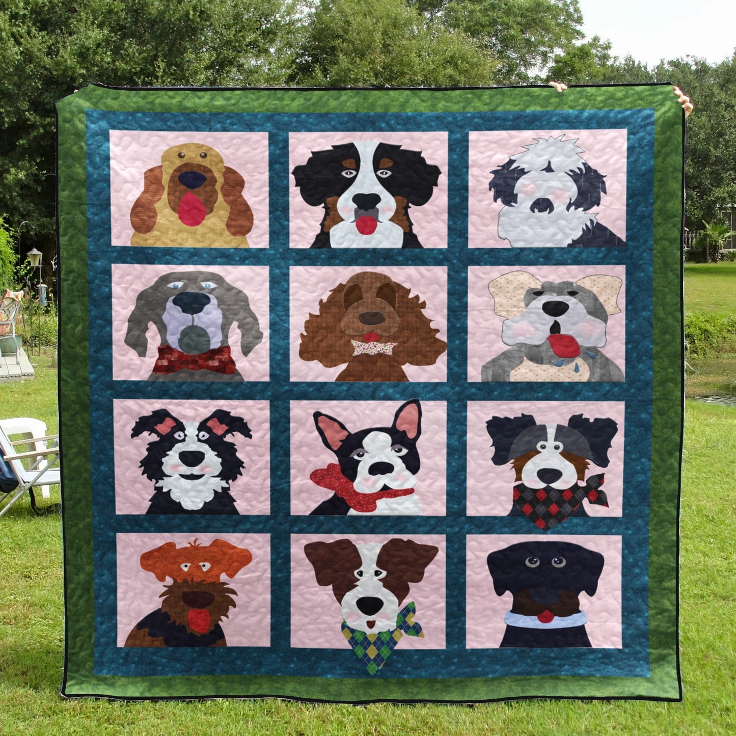 Dog TD20110317 Quilt Blanket