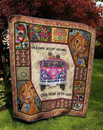 Dog TD22110798 Quilt Blanket