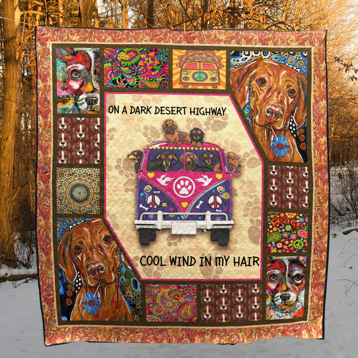 Dog TD22110798 Quilt Blanket