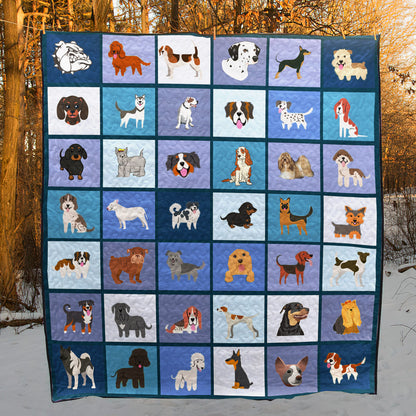 Dog TD2709302 Quilt Blanket