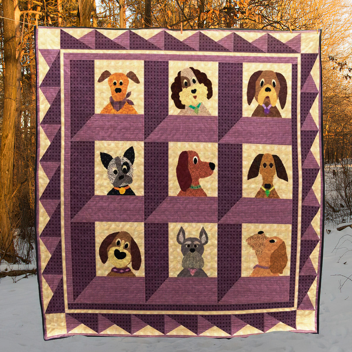 Dog YH3010049 Quilt Blanket