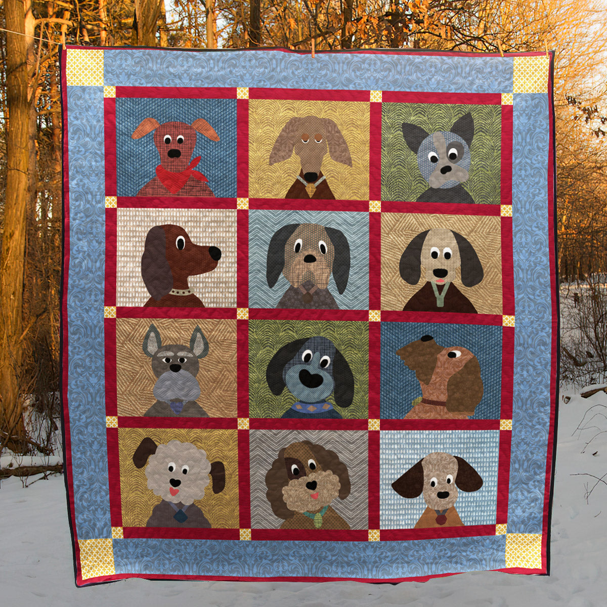 Dog YH3010061 Quilt Blanket