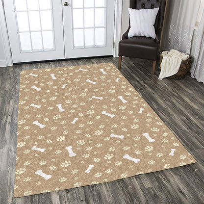Dog Bone Paw CLA15100266R Rug