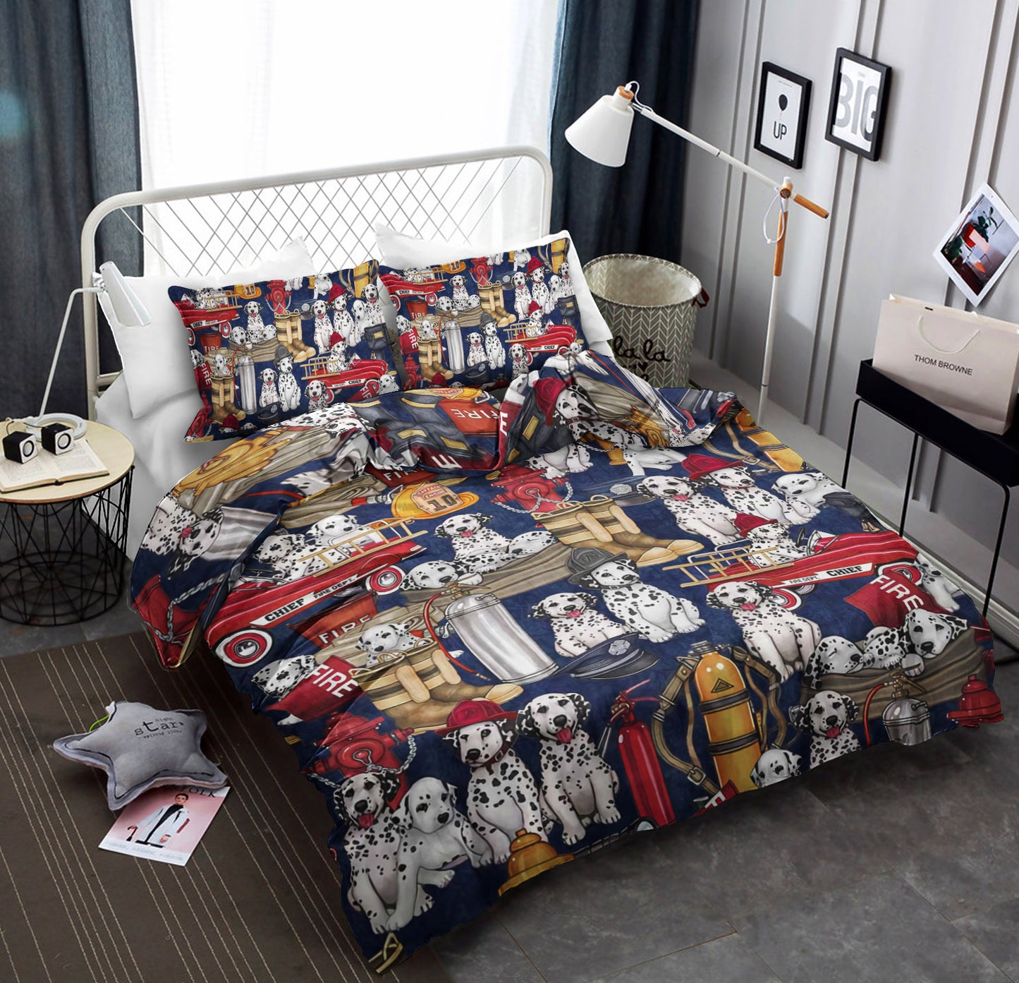 Dog Firefighters TN190828T Bedding Sets