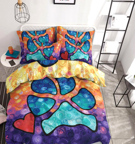 Dog Footprint HT170926T Bedding Sets
