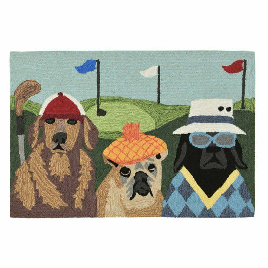 Dog Golfer CLM1610053D Non-slip Door mats
