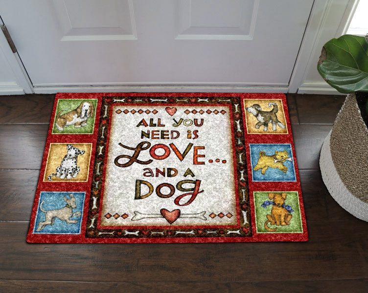 Dog Lover DD16100094D Non-slip Door mats