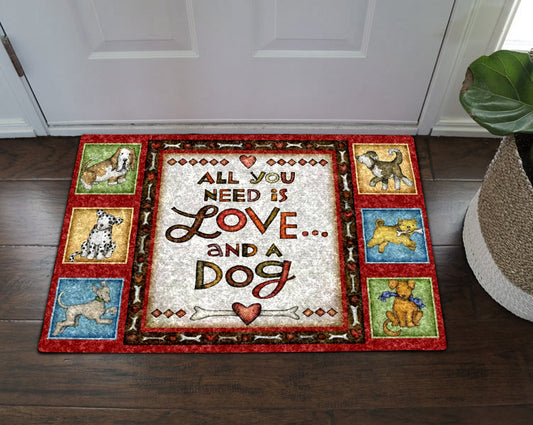 Dog Lover DD16100094D Non-slip Door mats