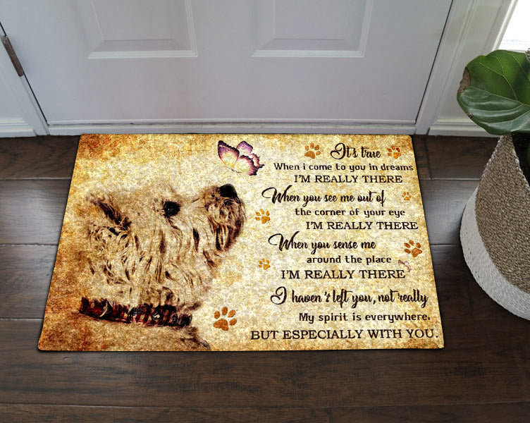 Dog Poodle CL16110076MDD Non-slip Door mats