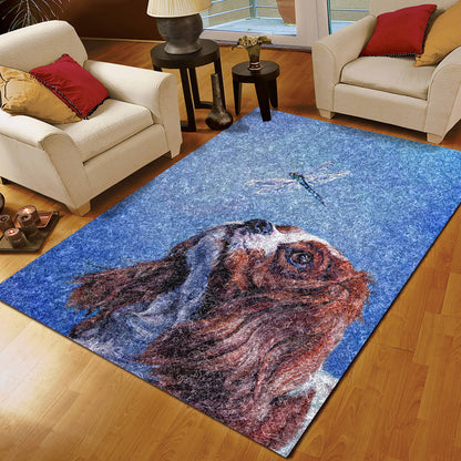 Dog With Dragonfly TN0709051M Rug