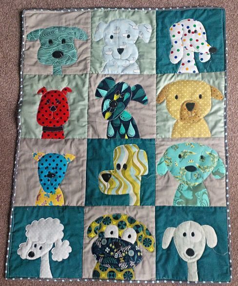 Dogs CLA190674 Quilt Blanket