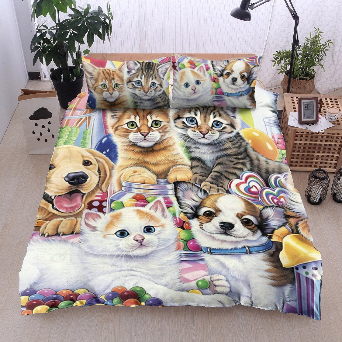 Dogs And Cats VD04100057B Bedding Sets