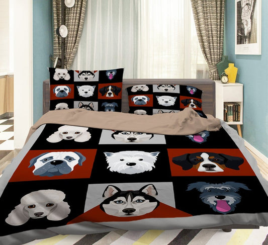 Dogs CLA0310220B Bedding Sets