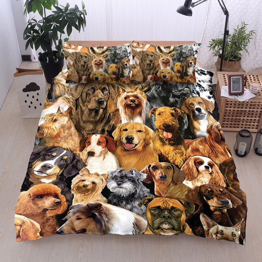 Dogs HN15100102B Bedding Sets