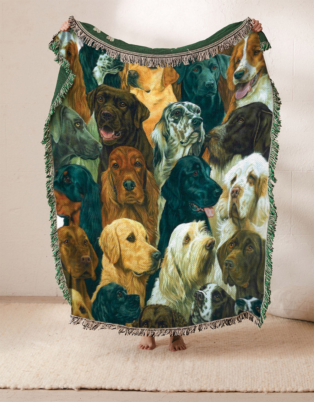 Dogs ML1810077S Throw Blankets For Sofa