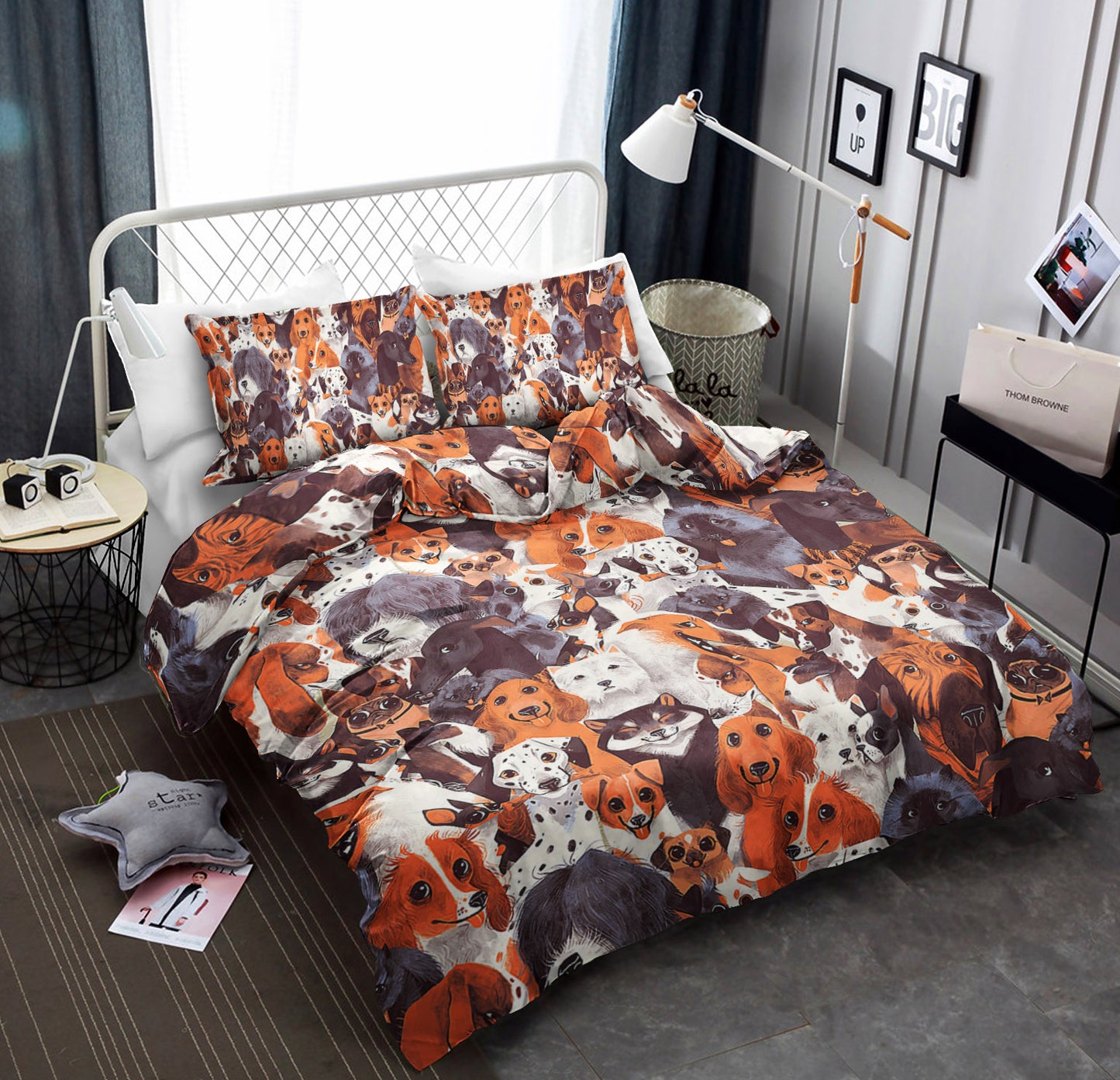 Dogs TN190830T Bedding Sets