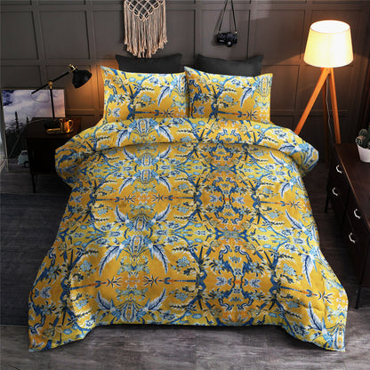 Dolores Yellow Blue CLA0611117B Bedding Sets