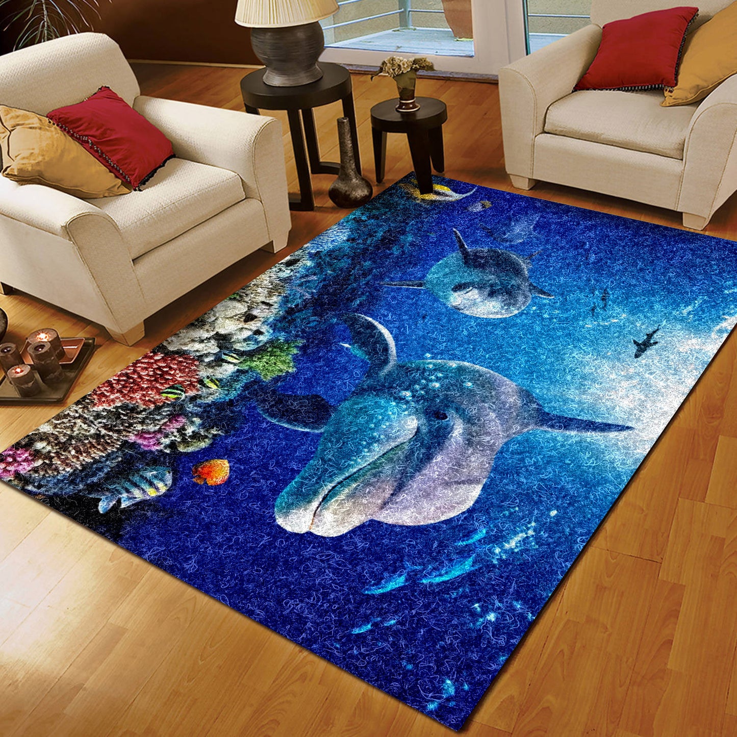 Dolphin BL190829R Rug