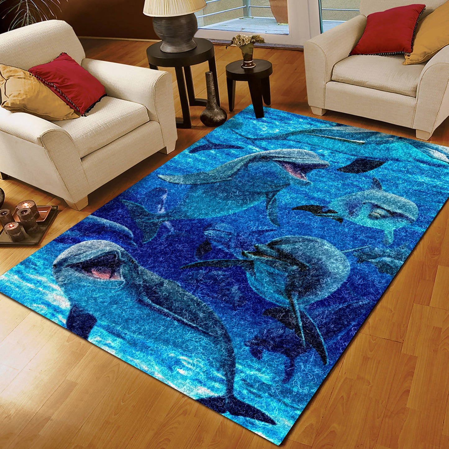 Dolphin BL210818R Rug