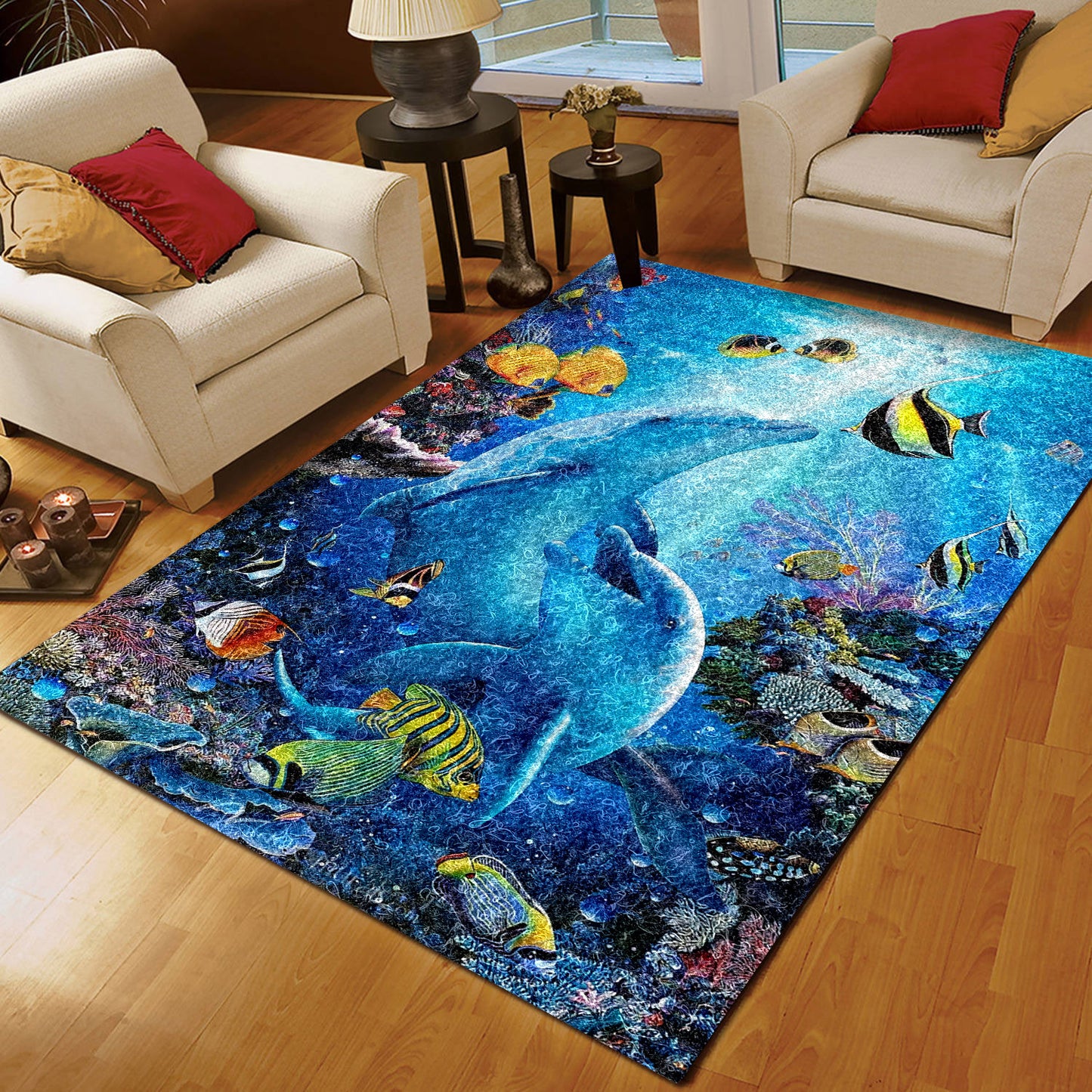 Dolphin BL210819R Rug