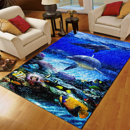 Dolphin BL240824R Rug