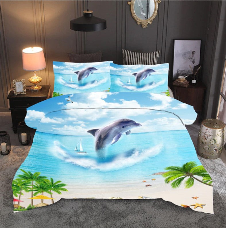 Dolphin CL240976MDB Bedding Sets