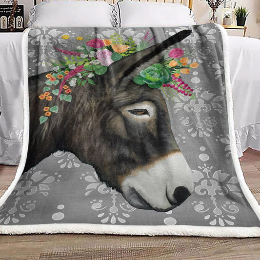 Donkey HN2210090F Sherpa Fleece Blanket