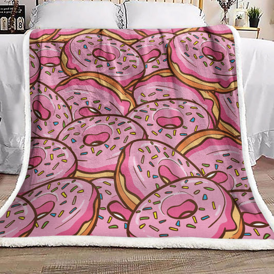 Donut DN011077F Sherpa Fleece Blanket