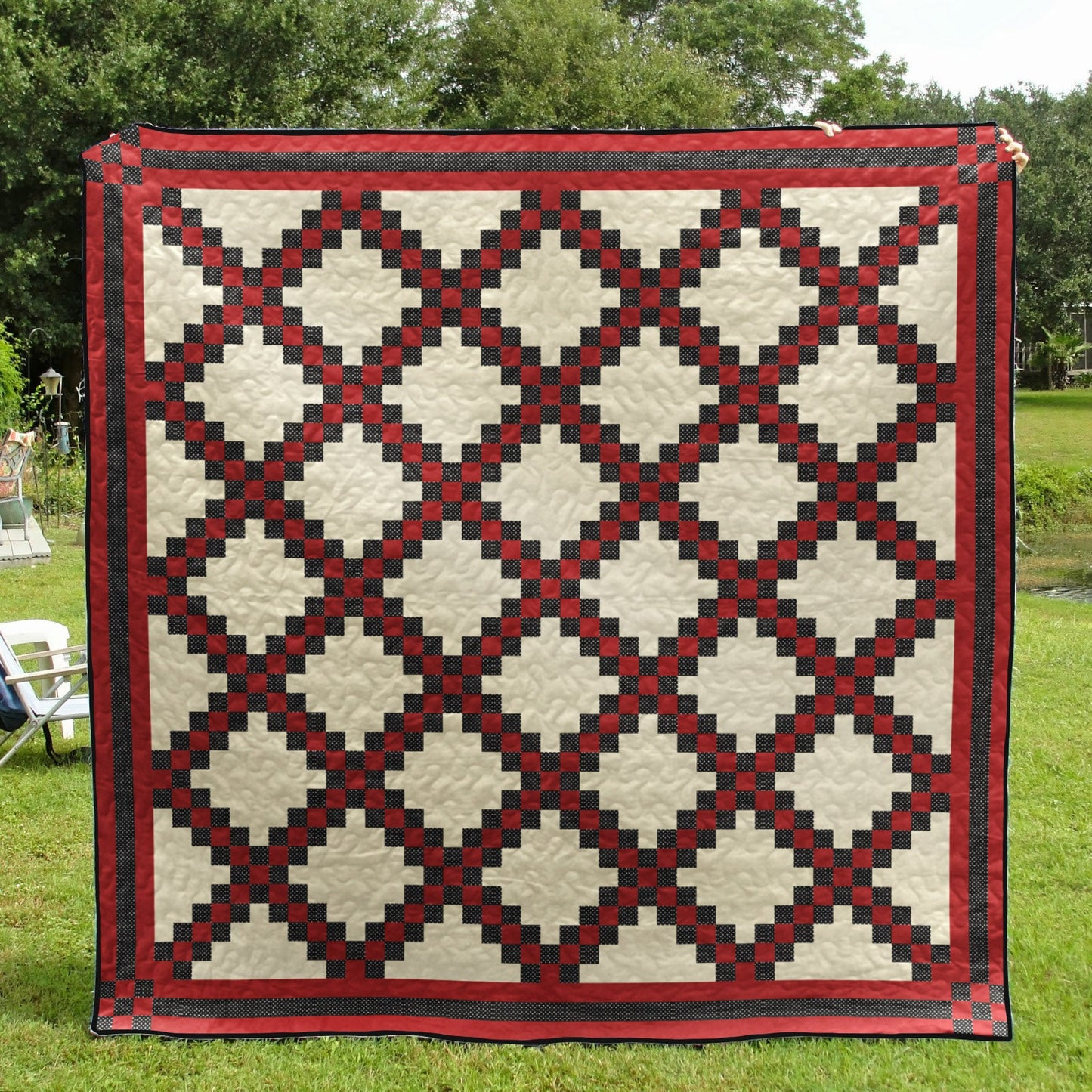 Double Irish Chain CLA2210164Q Quilt Blanket