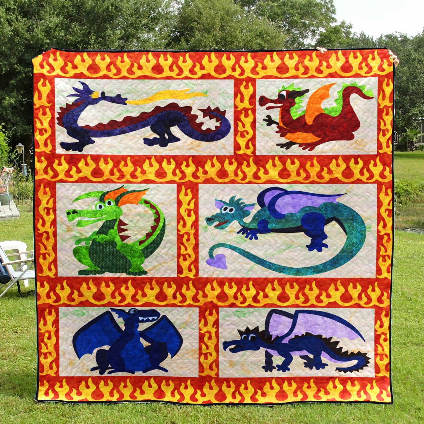 Dragon CLA0411347Q Quilt Blanket