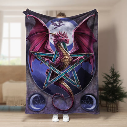 Dragon DD230809F Sherpa Fleece Blanket