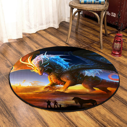 Dragon DD260804RR Round Area Rug