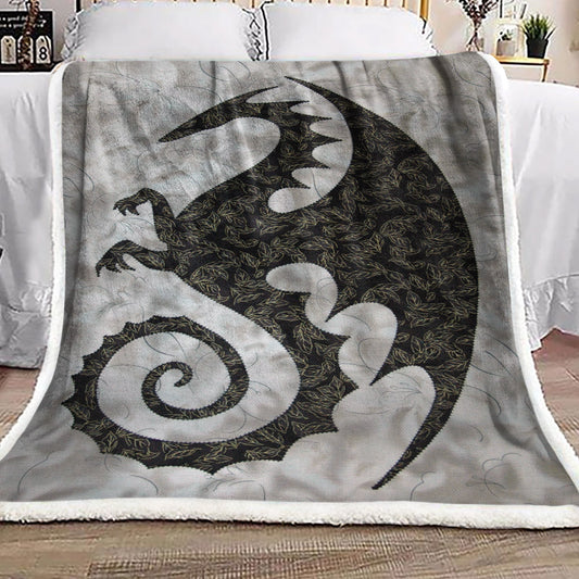 Dragon DD260959F Sherpa Fleece Blanket