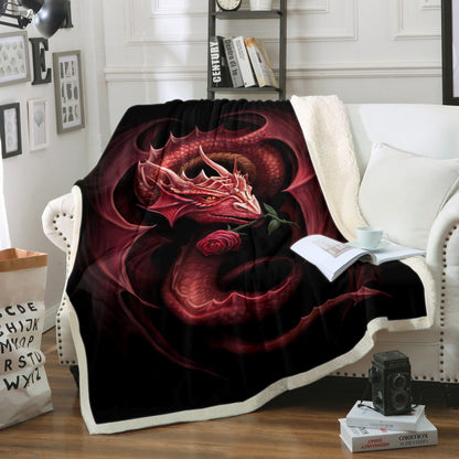 Dragon HM200810TT Sherpa Fleece Blanket