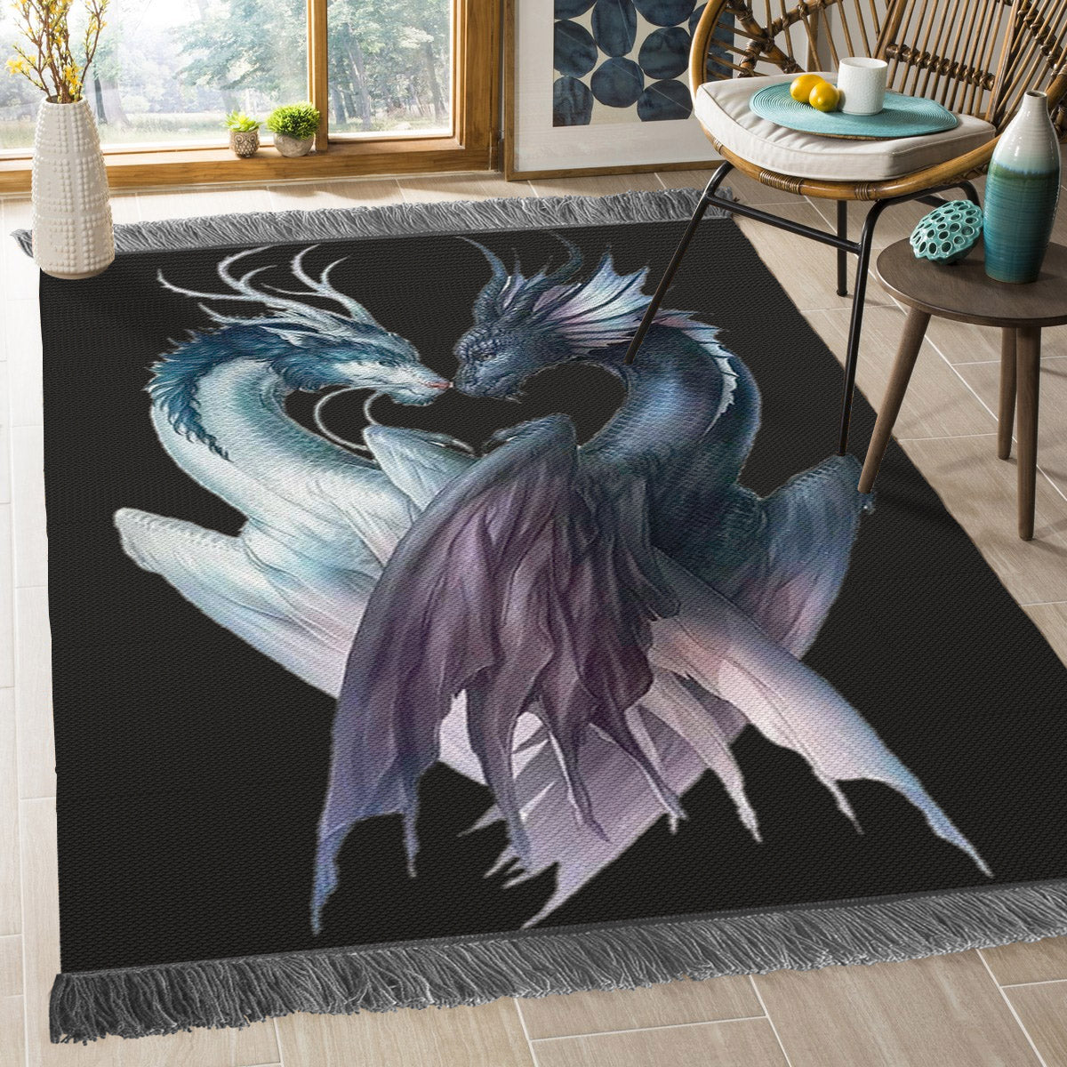 Dragon HN2009072O Decorative Floor-cloth