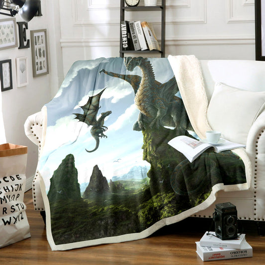 Dragon NN1409024TT Sherpa Fleece Blanket