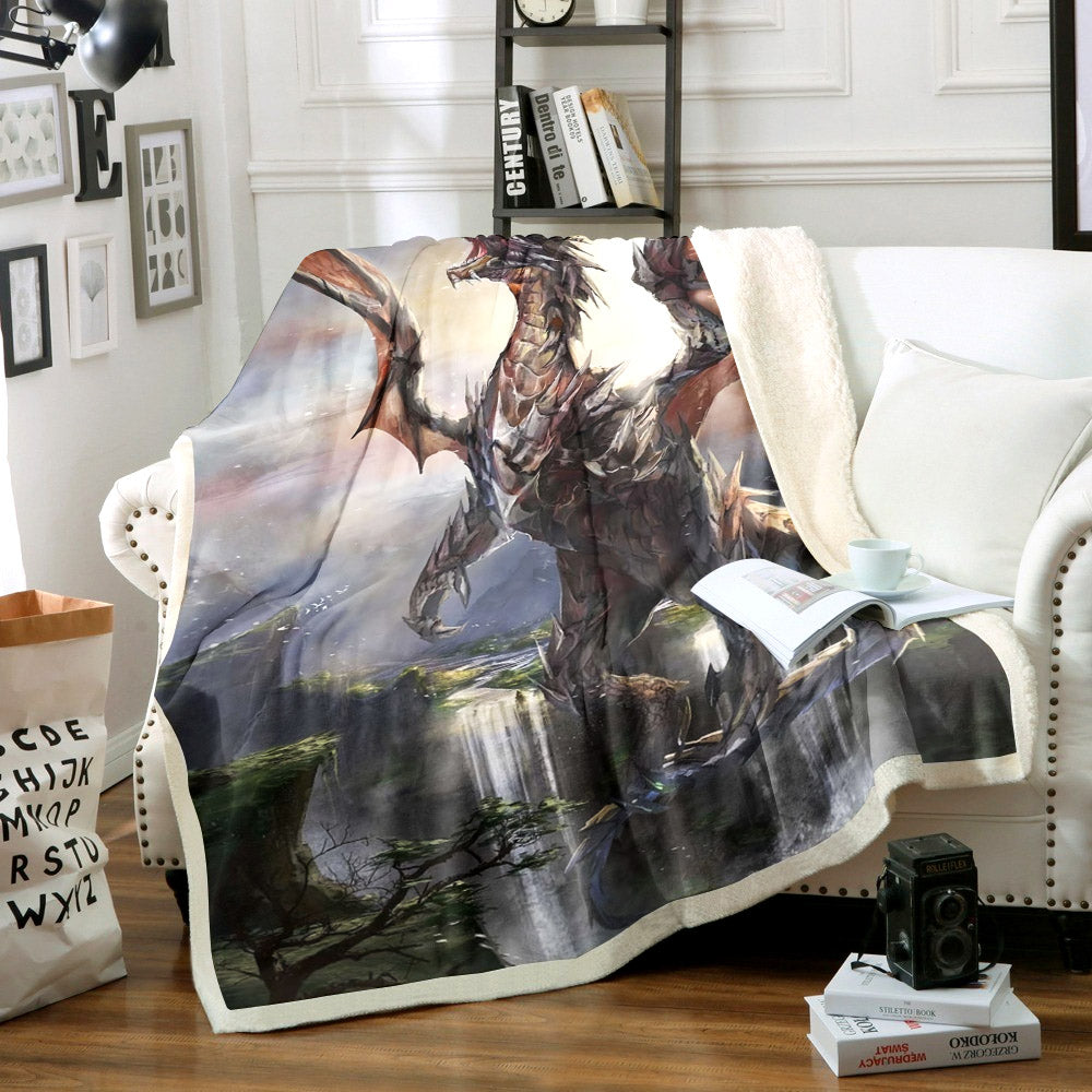 Dragon NN1409025TT Sherpa Fleece Blanket