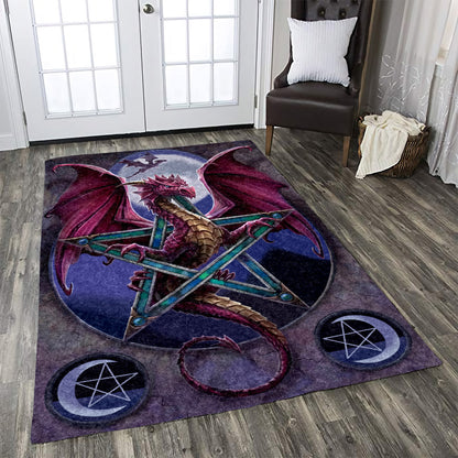 Dragon Pentagram HM190813M Rug
